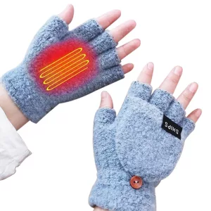 uppvärmda handskar, elektriska handskar, usb-värmehandskar, usb-handskar, värmande handskar, halvfingerhandskar