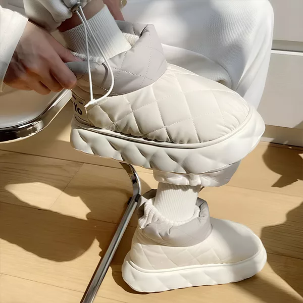 vinterstövlar, slip-on stövlar, ankelsnöboots, plyschstövlar, vattentäta stövlar, pufferstövlar