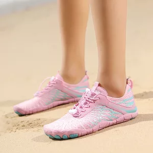 strandskor, aqua skor, halkfria sneakers, andningsbara skor, dykarskor, snabbtorkande skor