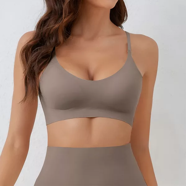 wireless bra, seamless bra, soft bra, breathable bra, removable pads bra