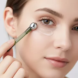 eye massager, eye roller, eye cream applicator, under eye roller