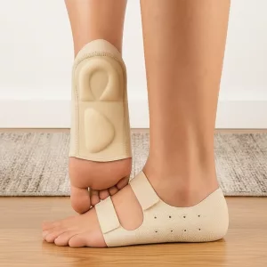 1 Par Hälskydd Stötdämpande Kuddar för Plantar Fasciit