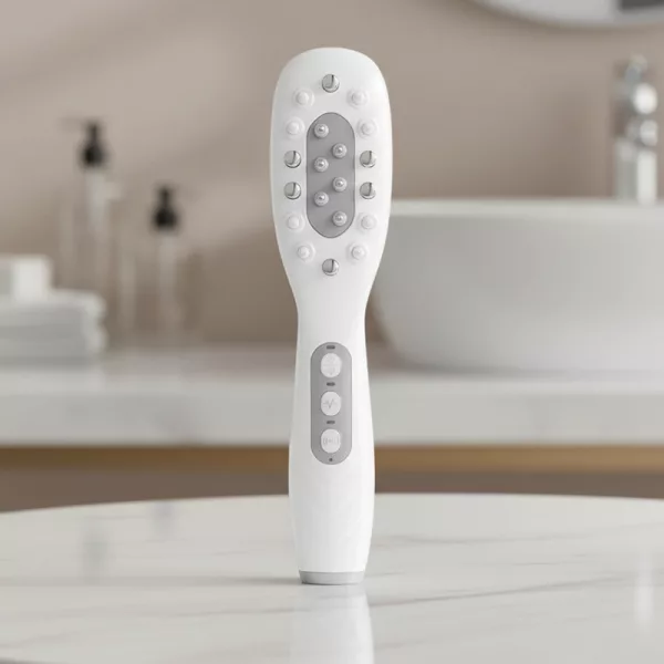 light brush, hair growth comb, scalp massage comb