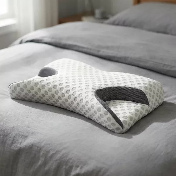 orthopedic pillow, ergonomic pillow, cpap pillow, cpap side sleeper pillow