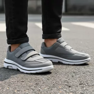 wide fit sneakers, slip-on diabetic shoes, wide toebox shoes