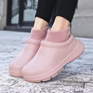 women shoes, slip on shoes, waterproof shoes, garden shoes, waterproof slippers