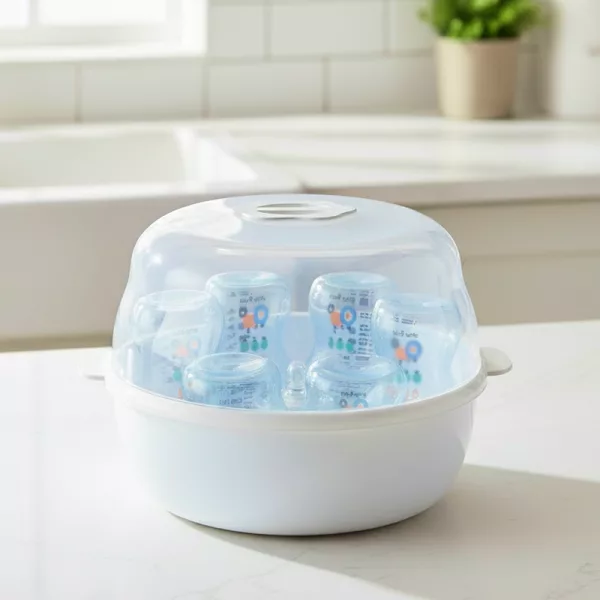 bottle steam sterilizer, microwave bottle sterilizer, bottle steam sterilizer, milk bottle steriliser, microwave steam sterilizer