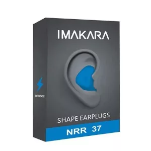 Ljuddämpande Öronproppar för Att Minska Buller - Blå