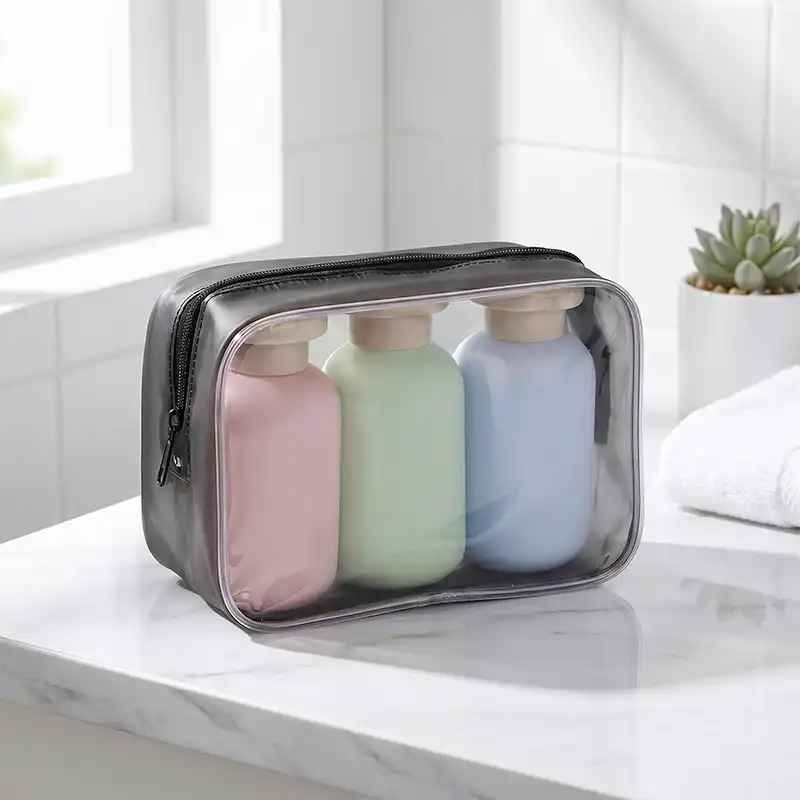 3-pack flaskdispenser-set med resepåse